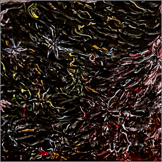 A detail of KOVEDIA, a painting by GAMMArt