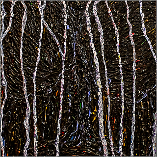 A detail of SUSPRORUM, a painting by GAMMArt